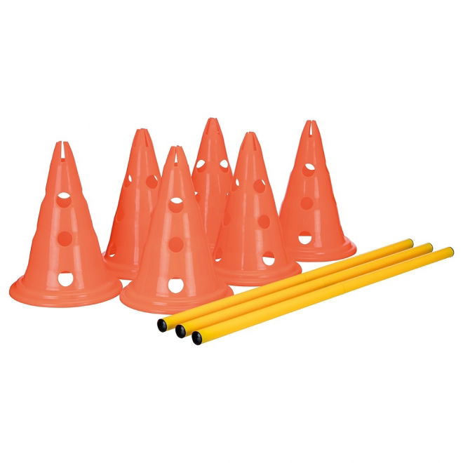 Trixie Dog Activity hindersett, 3 hindre og 6 kjegler