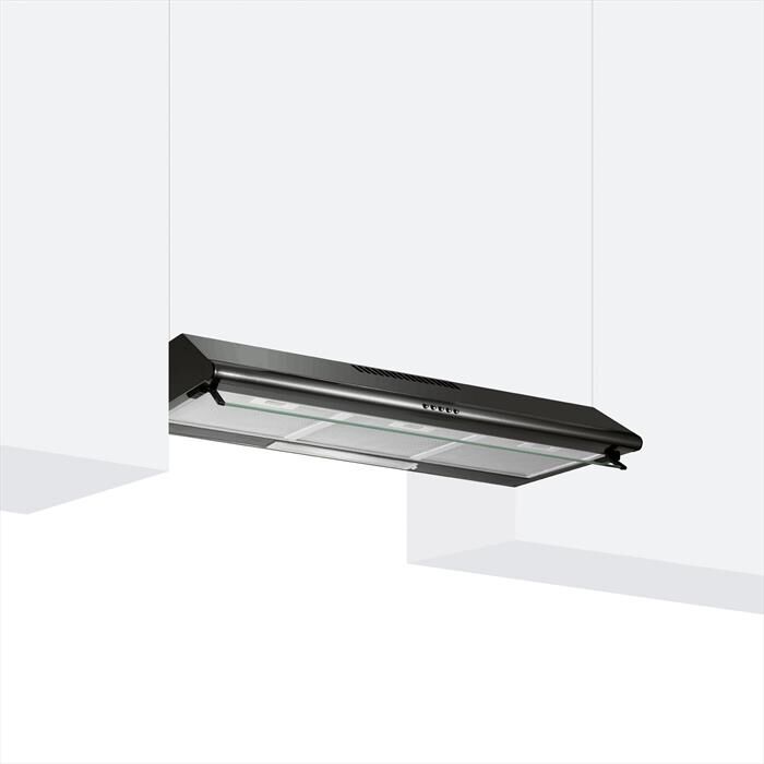 GLEM GAS - Cappa integrata a scomparsa GHC931BK-Nero