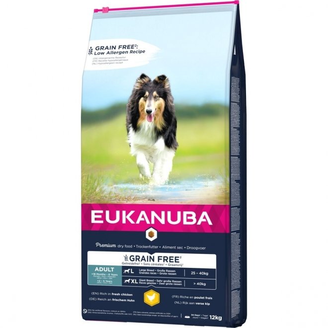 Eukanuba Grain Free Adult Large & Extra Large Breed Chicken