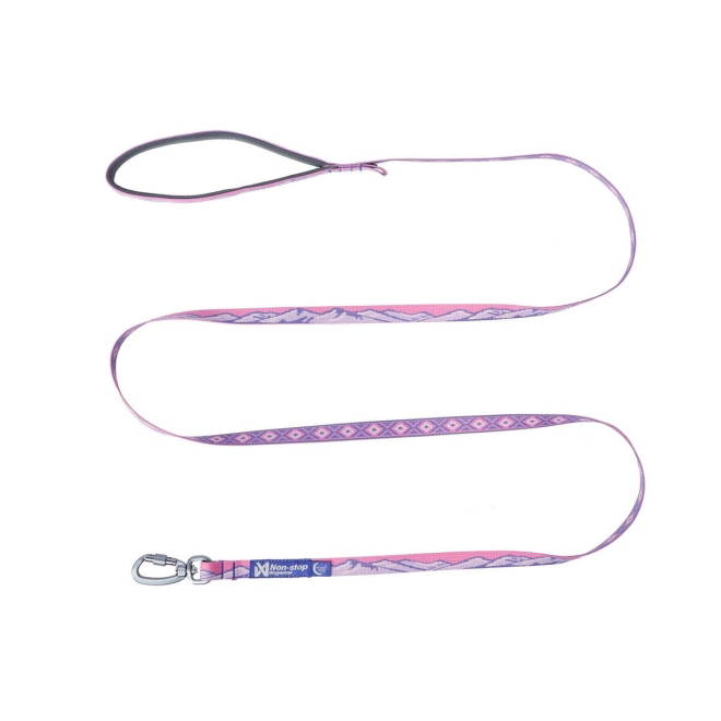 Non-stop Dogwear Trail Quest Rachel Pohl Kobbel 15 mm x 2 m Rosa/Lilla