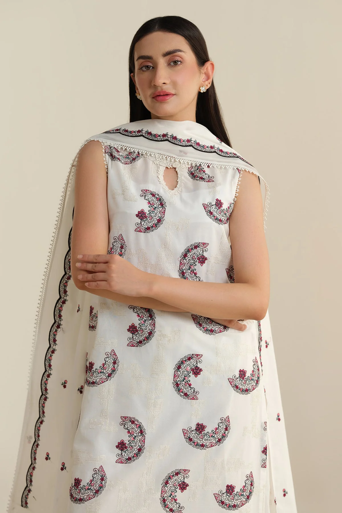 COTTON LAWN | EMBROIDERED