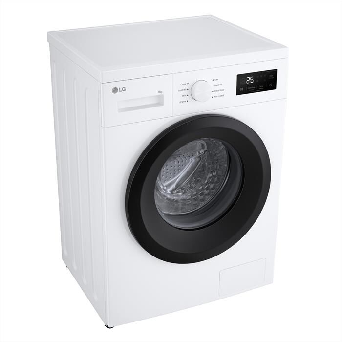 LG - Lavatrice F4NA10S8NWK SERIE A1 8 Kg Classe A-White