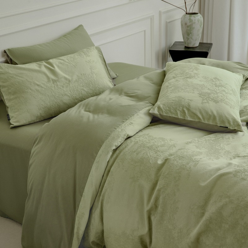 Long-staple cotton bed set of four 100% cotton 60 cotton jacquard quilt cover bed linen