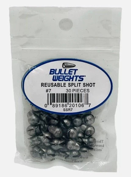 BULLET WEIGHTS REMOVABLE SPLIT SHOT
