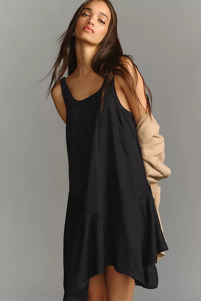 Flounce Dress BLACK