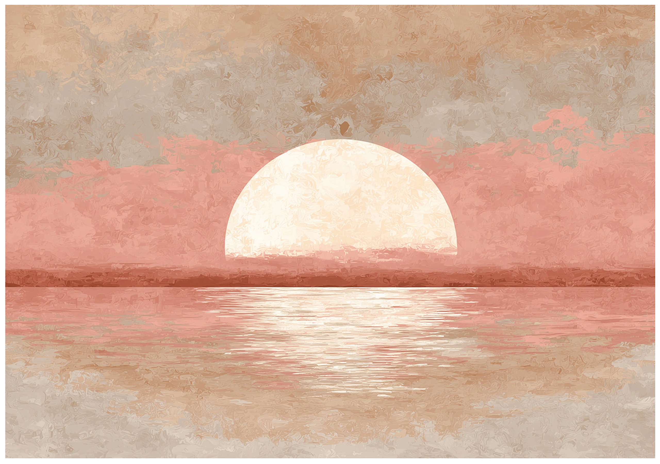 Abstract wall mural Sun concrete bedroom living room wallpaper non-woven