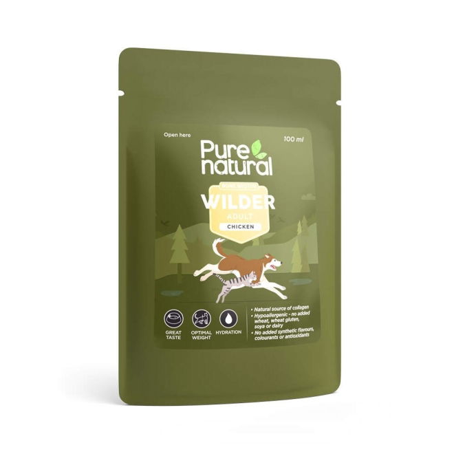 Purenatural Wilder Bone Broths Kylling 100ml