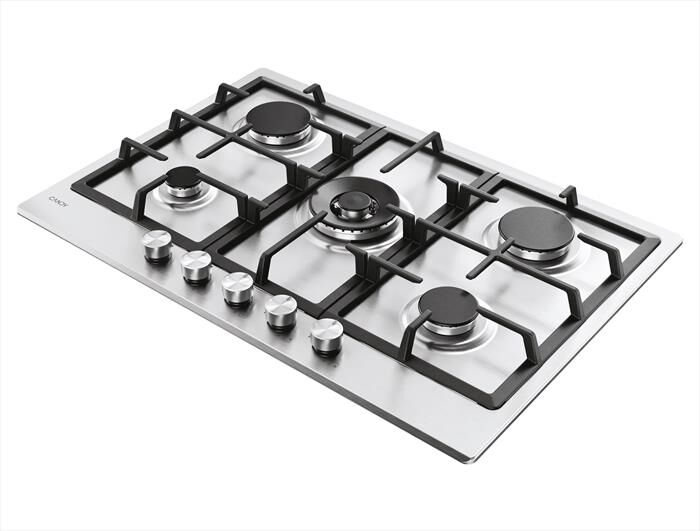 CANDY - Piano cottura gas CHG74WTX 74,5 cm-Acciaio inox