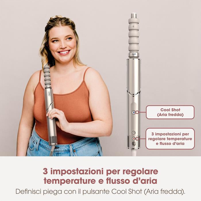 SHARK - STYLER E ASCIUGACAPELLI FLEXSTYLE SET 3-IN-1-Champagne