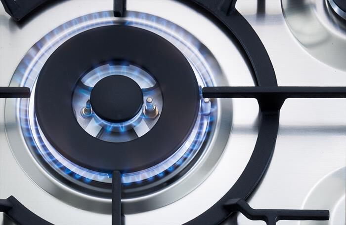 DE LONGHI - Piano cottura a gas NSL 590 X 90cm-Inox