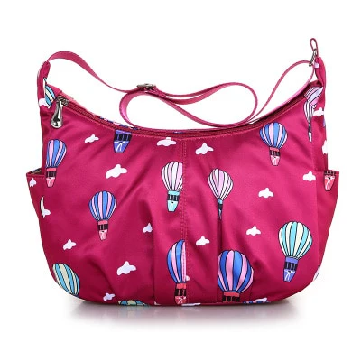 Two zippers Shoulder Bag