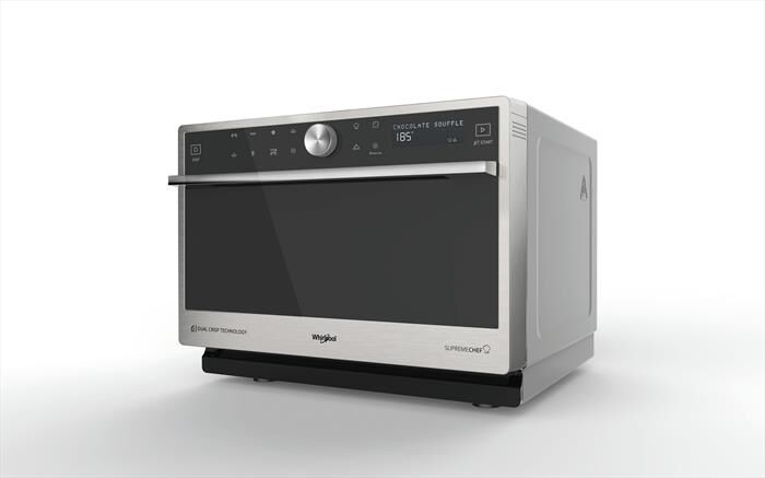 WHIRLPOOL - Forno microonde SUPREME CHEF MWSC 9133 SX-Nero, Stainless steel