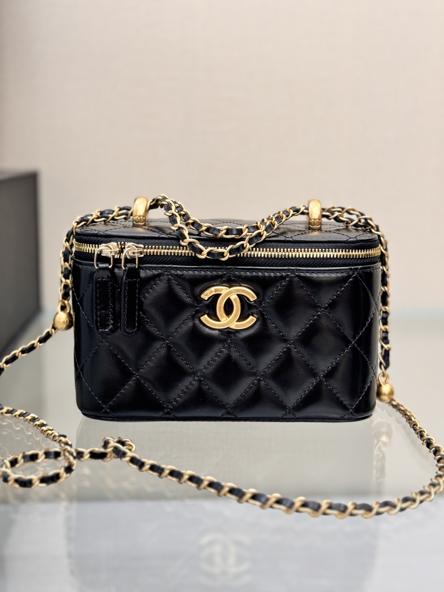 Long Vanity Case（Black） - Mocuir