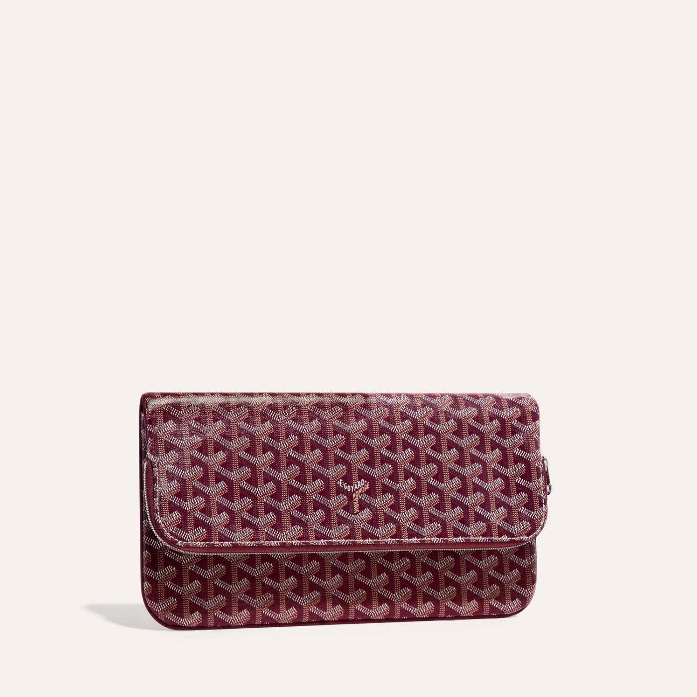 Sainte-Marie MM Clutch Burgundy
