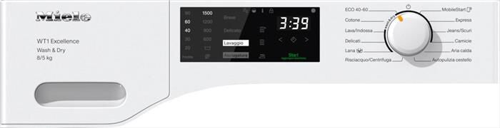 MIELE - Lavasciuga WTD 165 WPM 8/5 Kg Classe A-Bianco