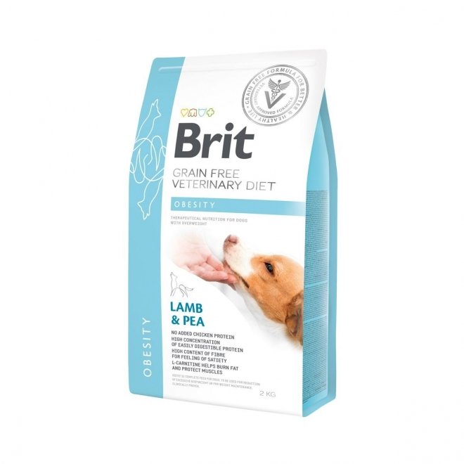 Brit Veterinary Diet Dog Obesity Grain Free Lamb & Pea