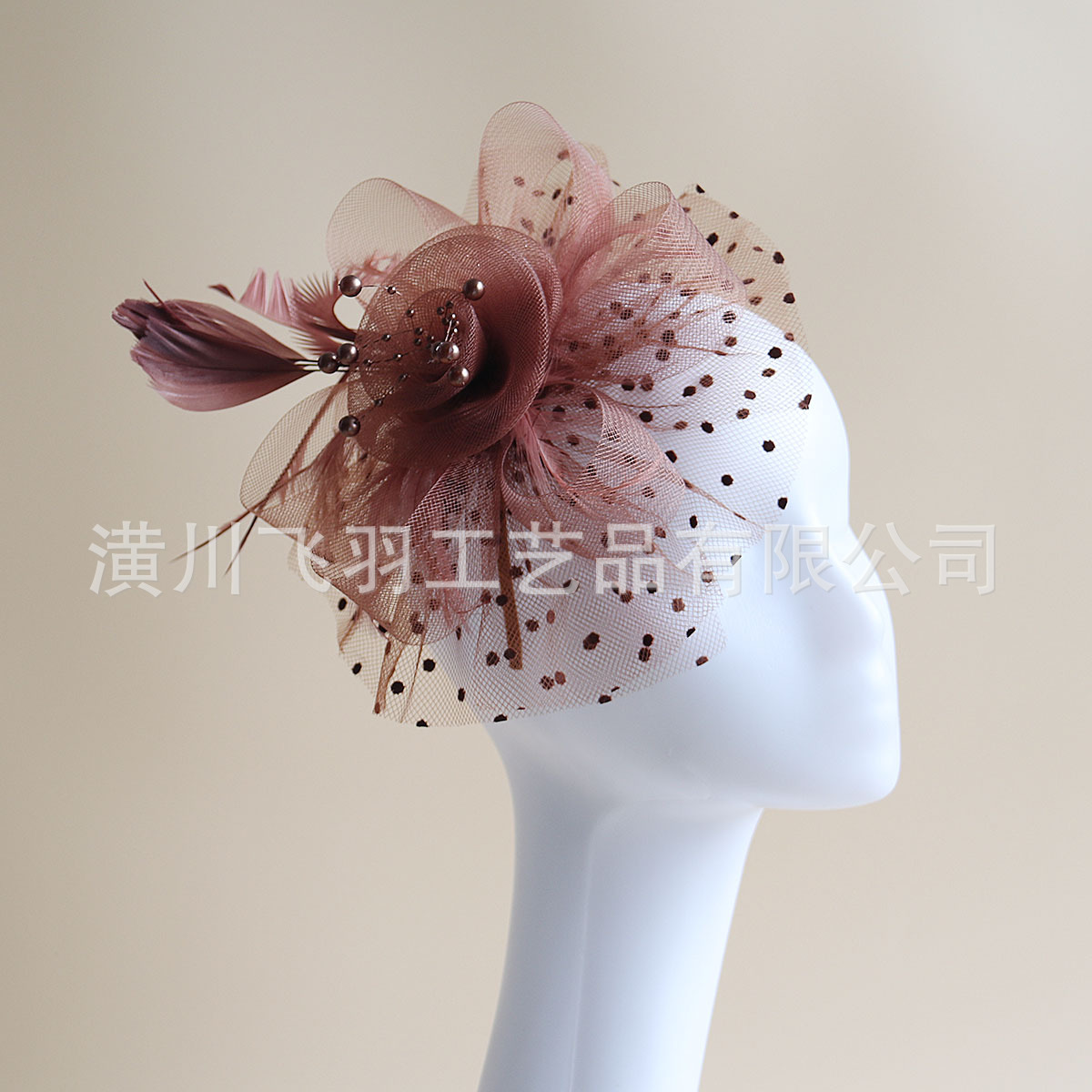 Feather hairband headdress