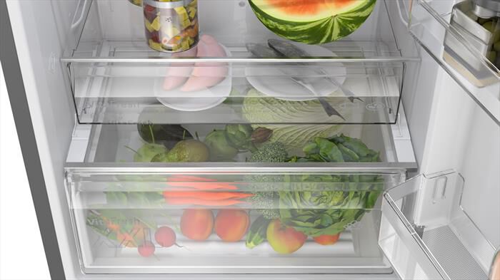 BOSCH - Frigorifero Combinato KGN49OCAF Classe A 203x70 cm-Acciaio