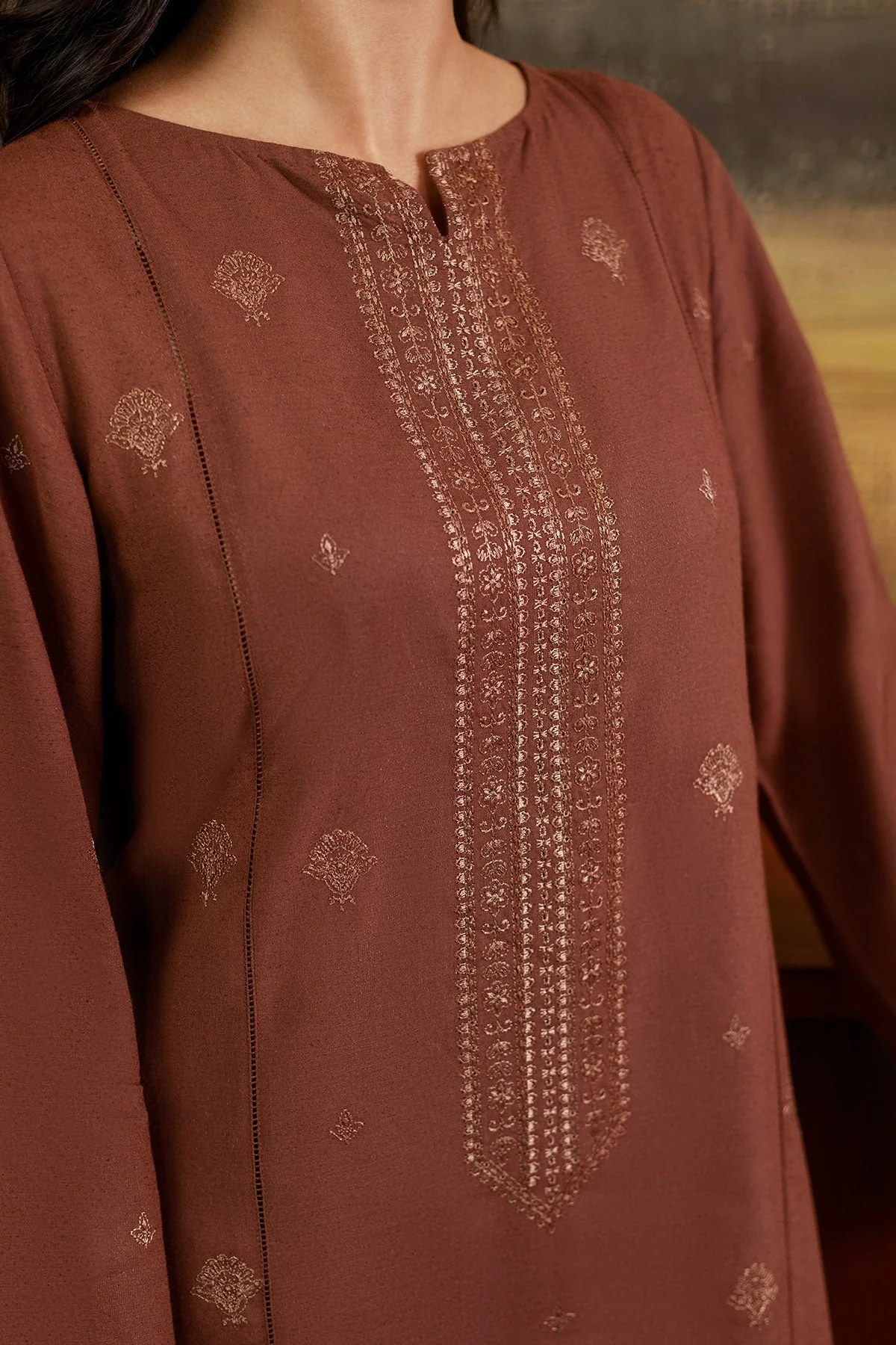 VISCOSE KARANDI  | EMBROIDERED