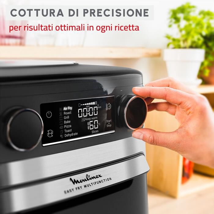 MOULINEX - Friggitrice ad aria AL556DF0-Acciaio Inox