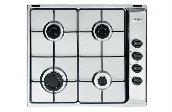 DE LONGHI - Piano cottura a gas YAL 46 ASV 4 fuochi 58cm
