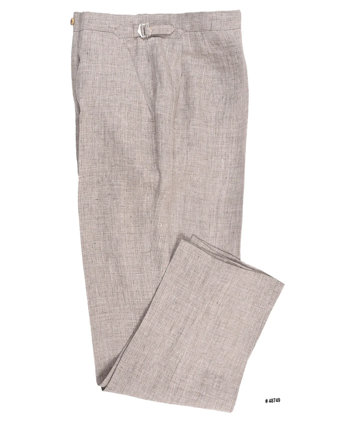 Dark Navy Wool Flannel Dress Pant