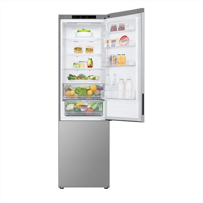 LG - Frigorifero combinato GBV22NCBPY Classe B 387 lt-Prime Silver