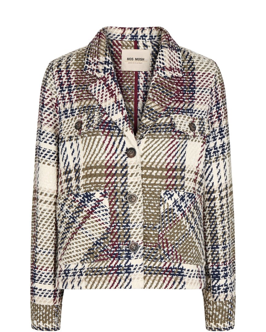 ‌Chic Breeze Tweed Jacket