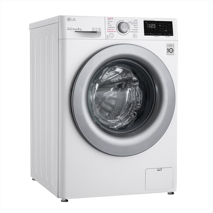 LG - Lavatrice F2WV3S7S4E 7 Kg Classe D-White