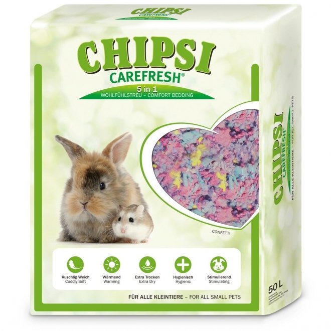 CareFresh Chipsi Konfetti burstrø