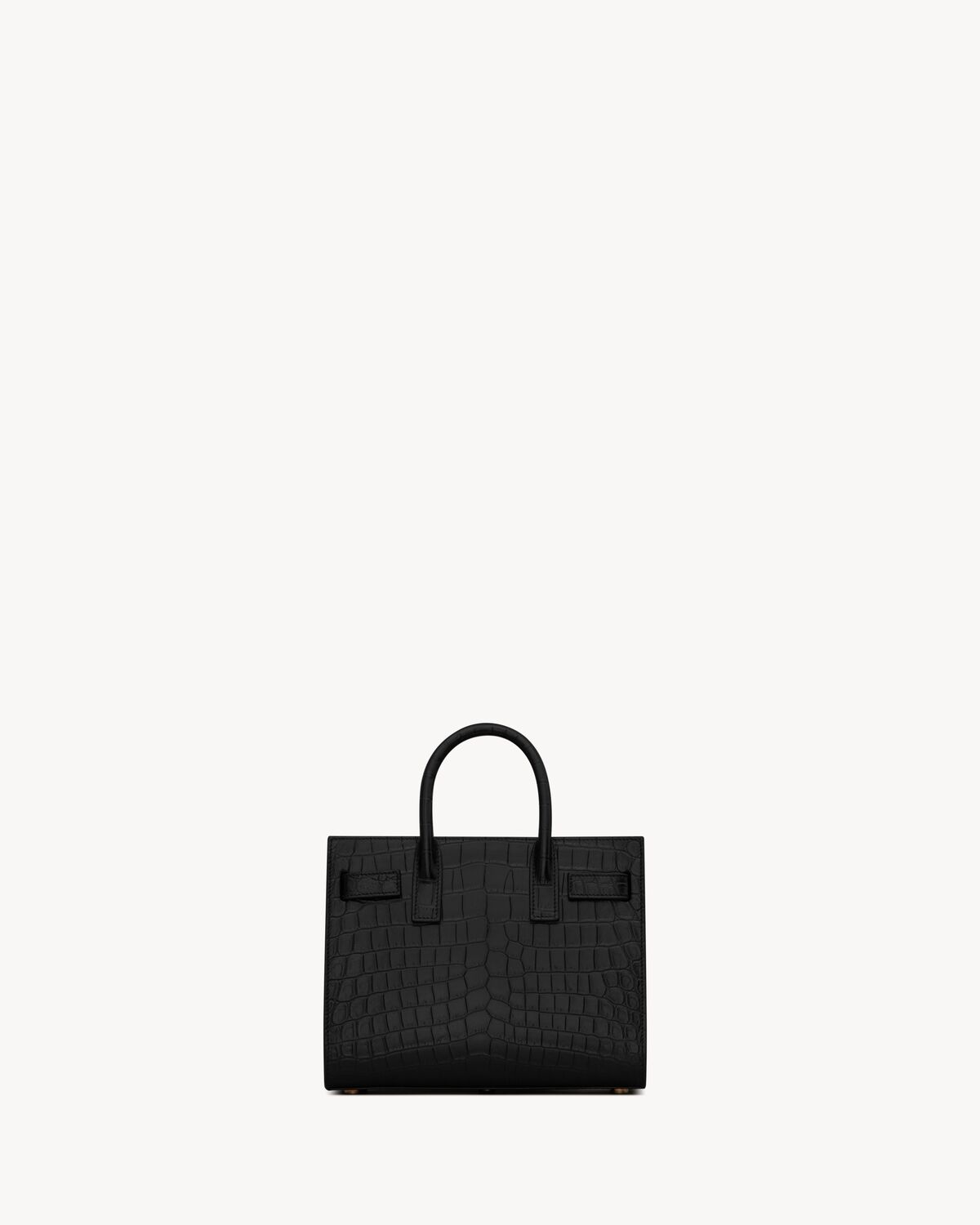 Sac De Jour In Crocodile Embossed Leather – Nano