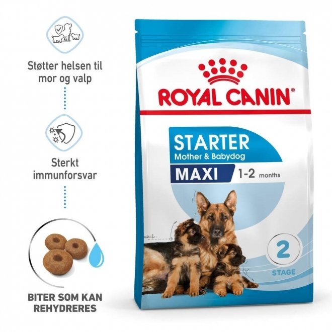 Royal Canin Maxi Starter tørrfôr til hund og valp