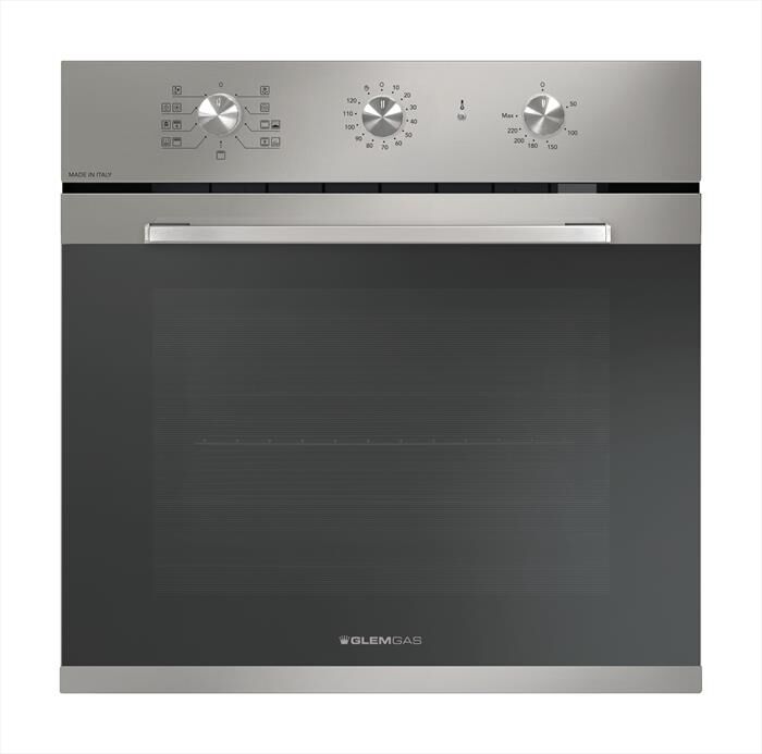 GLEM GAS - Forno incasso elettrico GFX92IX-S6 Classe A-Acciaio Satinato