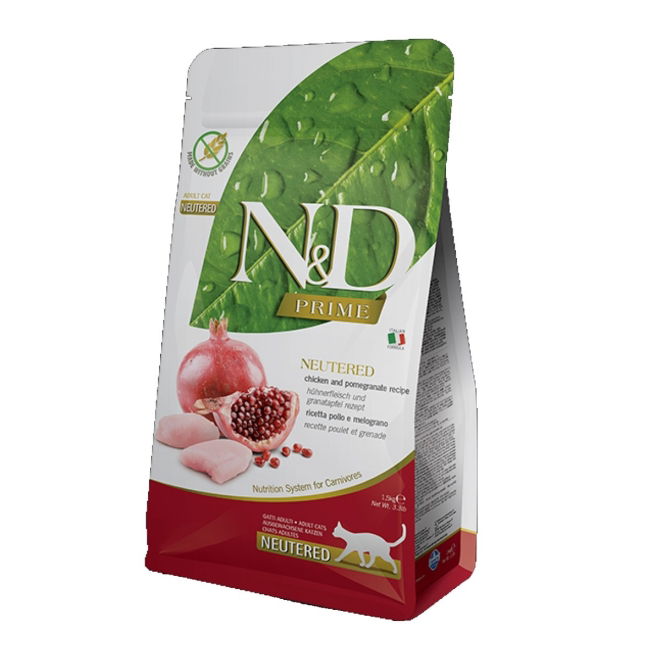 Farmina N&D Prime Cat Chicken & Pomegranate 1,5 kg