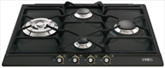 SMEG - Piano cottura a gas SR764AO 4 fuochi 60cm-Antracite