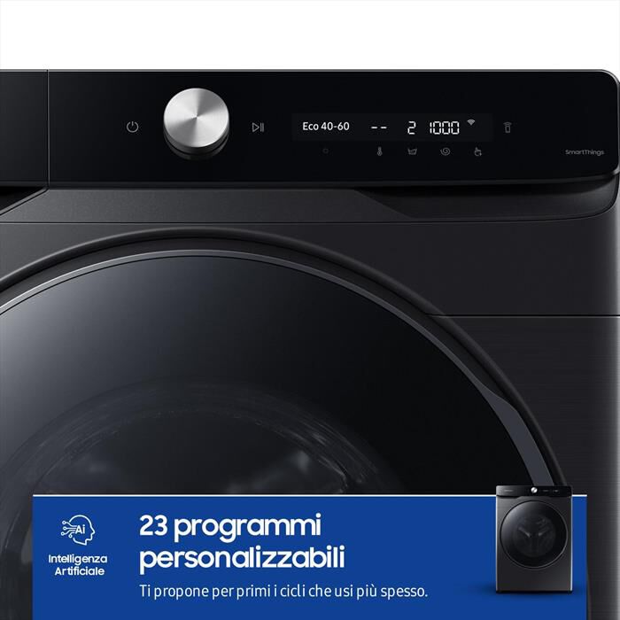 SAMSUNG - Lavatrice WF20DG8650BVU3 20KG Classe A-Nero