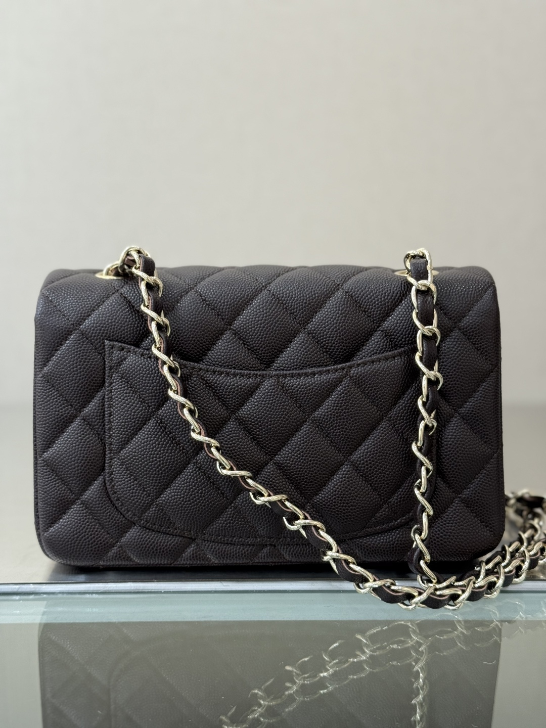 Mini Classic Flap Handbag（Black） - Mocuir