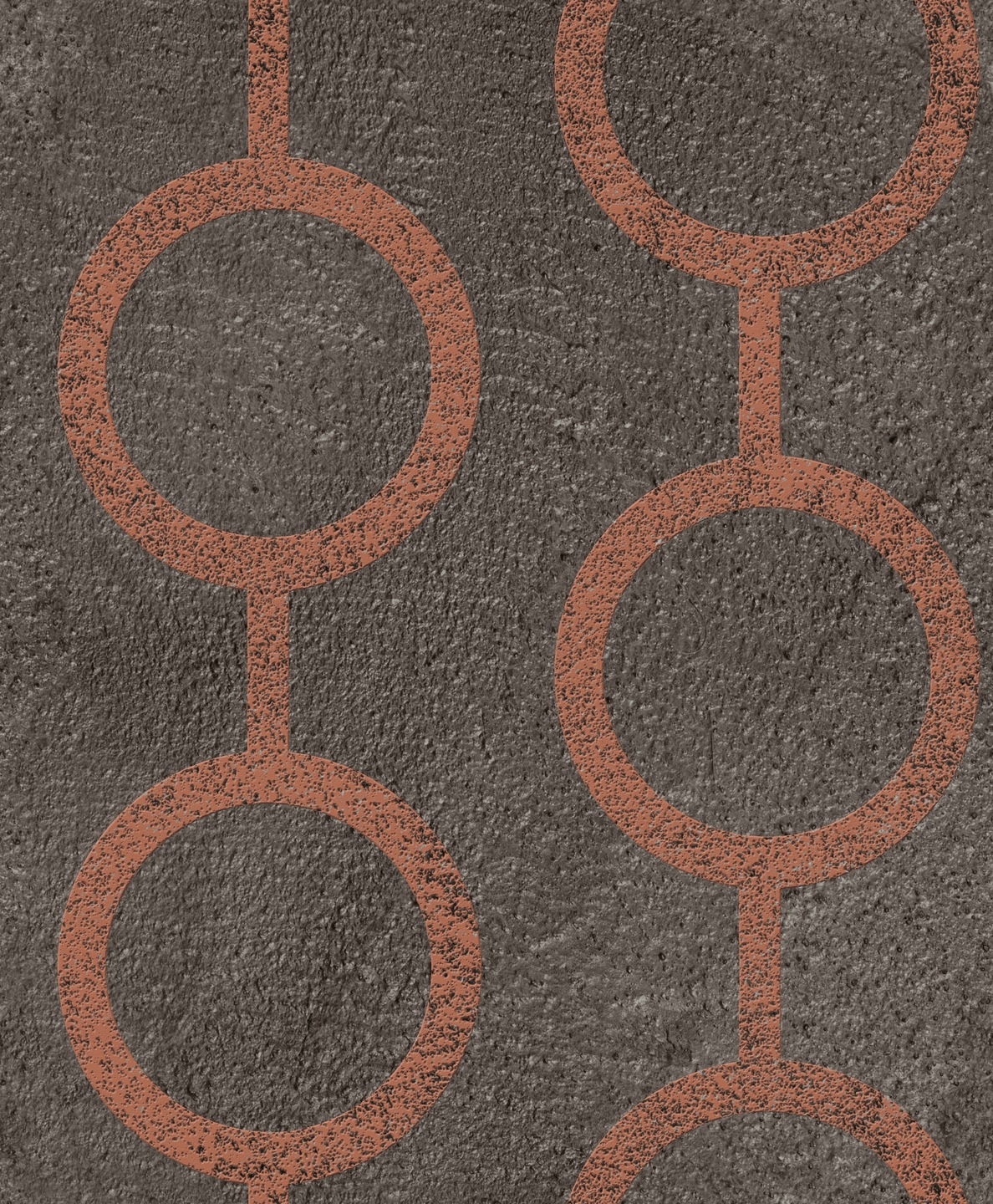 Geometric wallpaper with concrete patterns