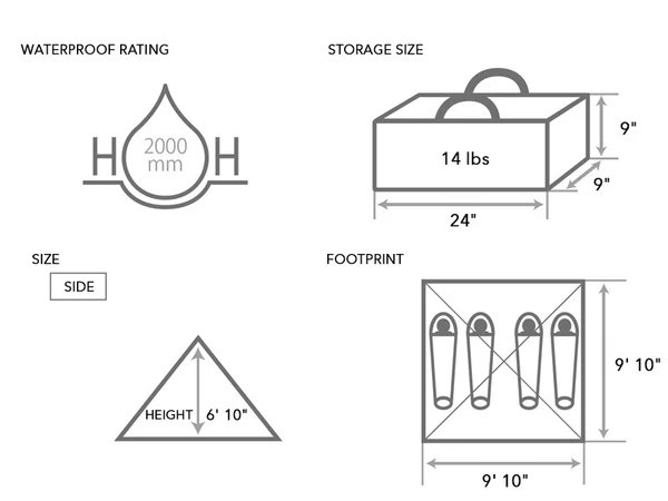 Pyramid Tent (M)