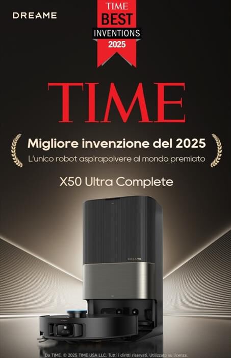 DREAME - Robot X50 ULTRA COMPLETE COMBO VM EXTRA MOPS-Nero / Oro