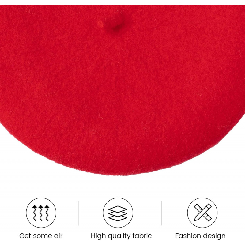 Classic Wool Beret Hats