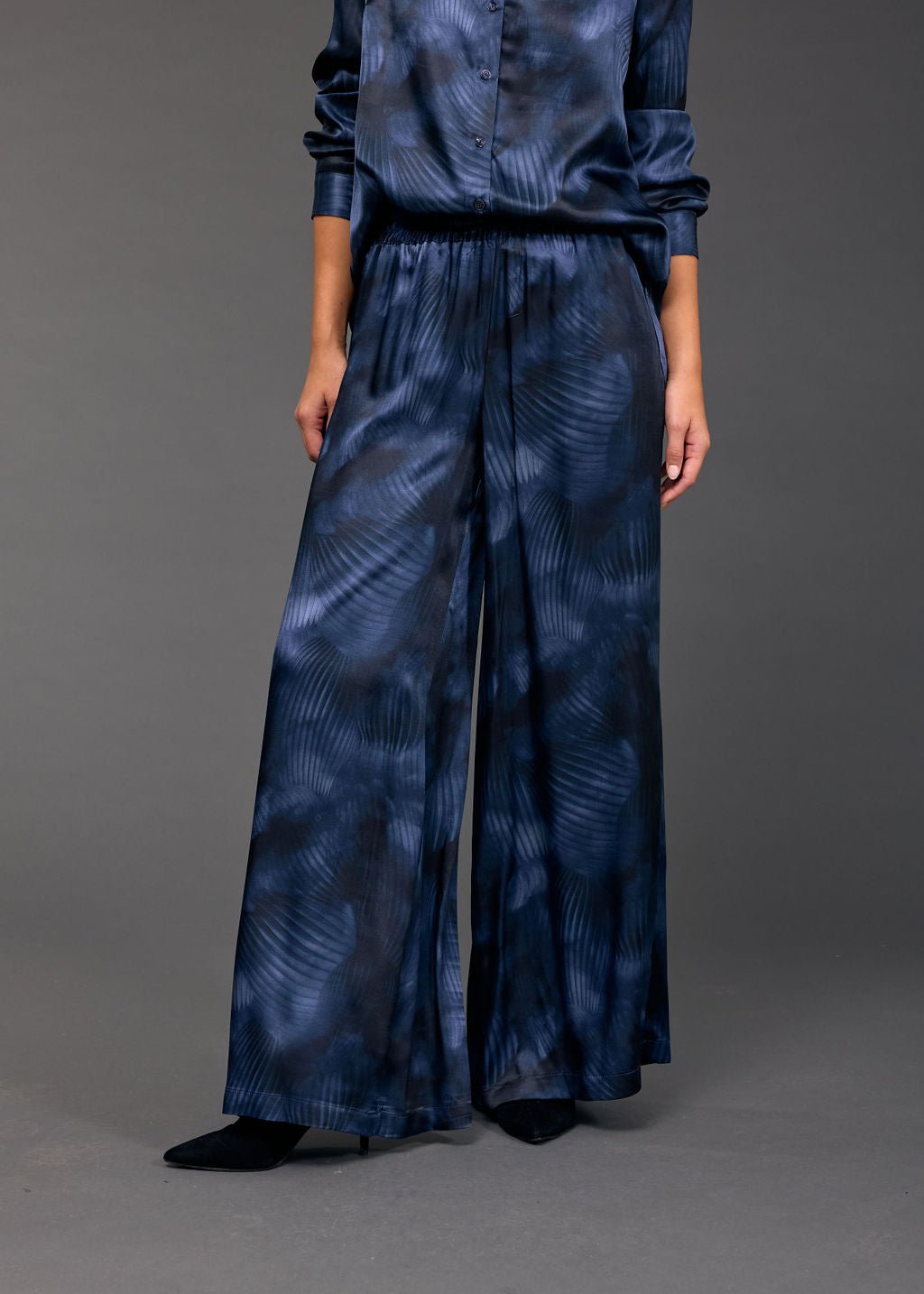 Printed Silk Lounge Pant‌