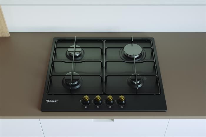 INDESIT - Piano cottura a gas TH 642 /I (AN) 58 cm-Antracite