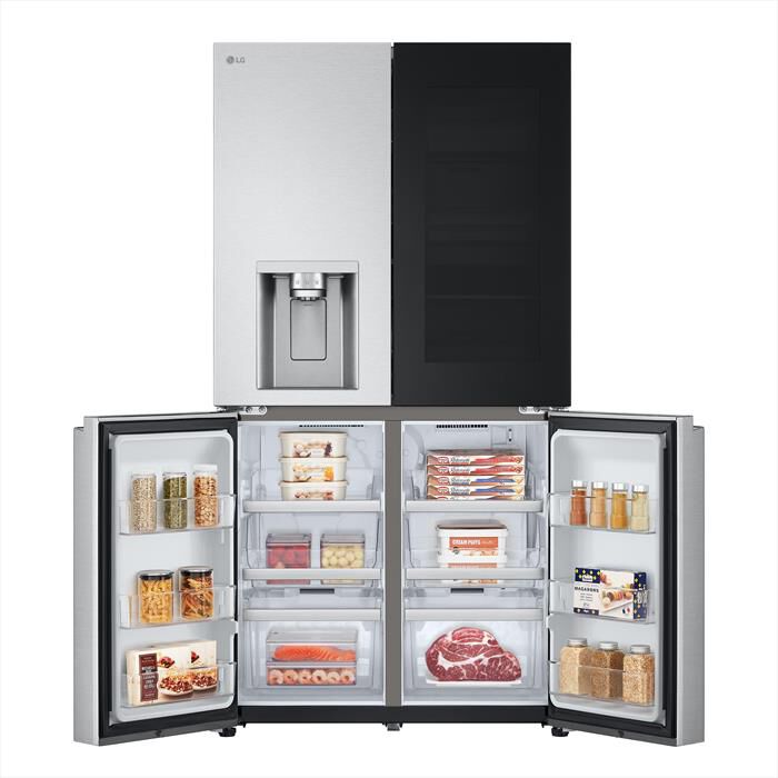 LG - Frigorifero 4 porte GMG960MBJE Classe E 638L-Argento