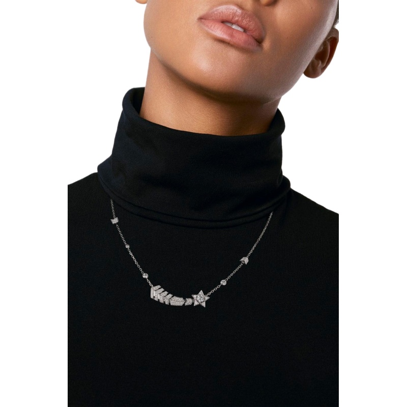 Comete Chevron transformable necklace