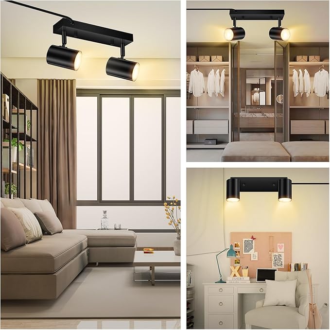 SPOTLUMINARA 5 Light Track Lighting Kit