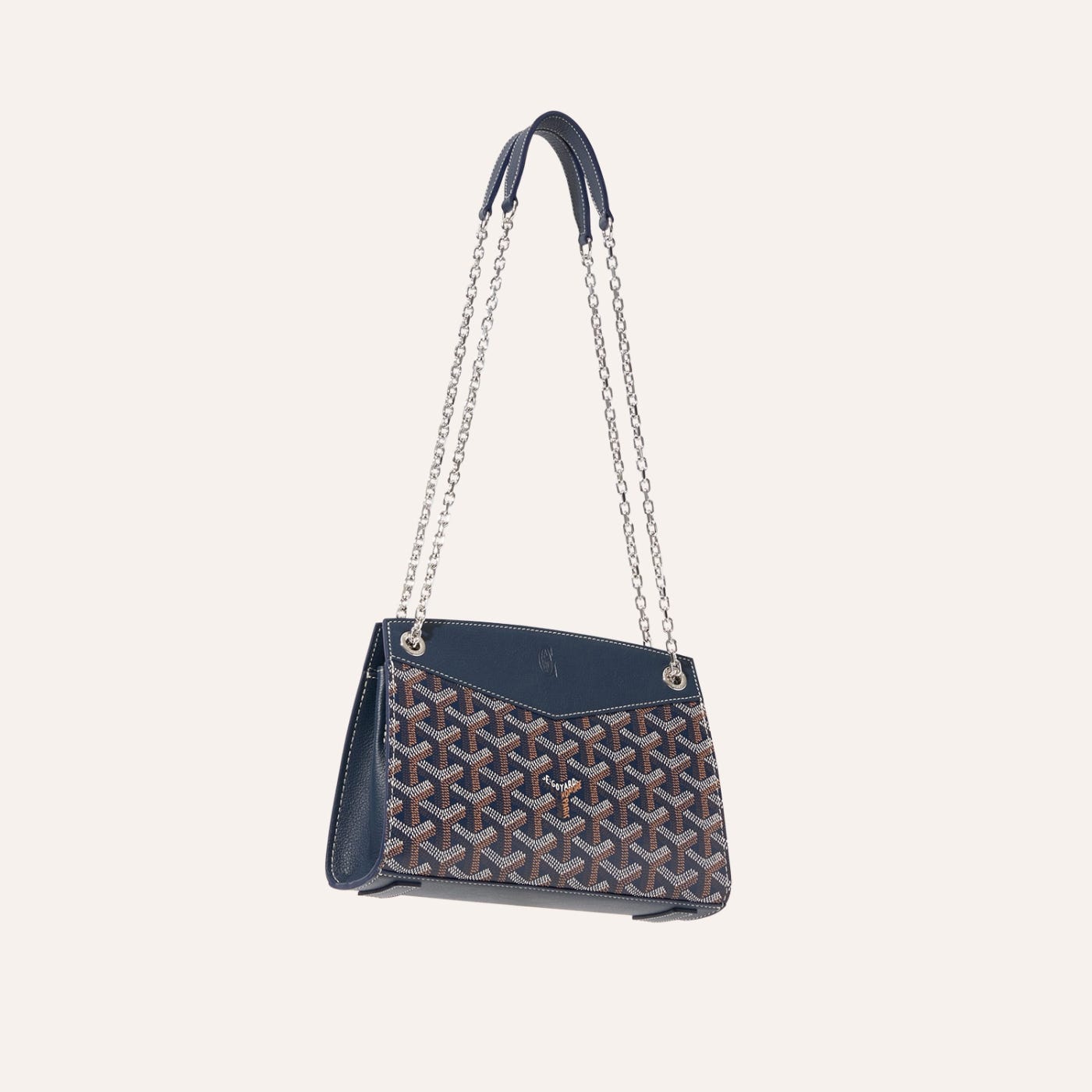 Rouette Structure Mini Bag Navy Blue