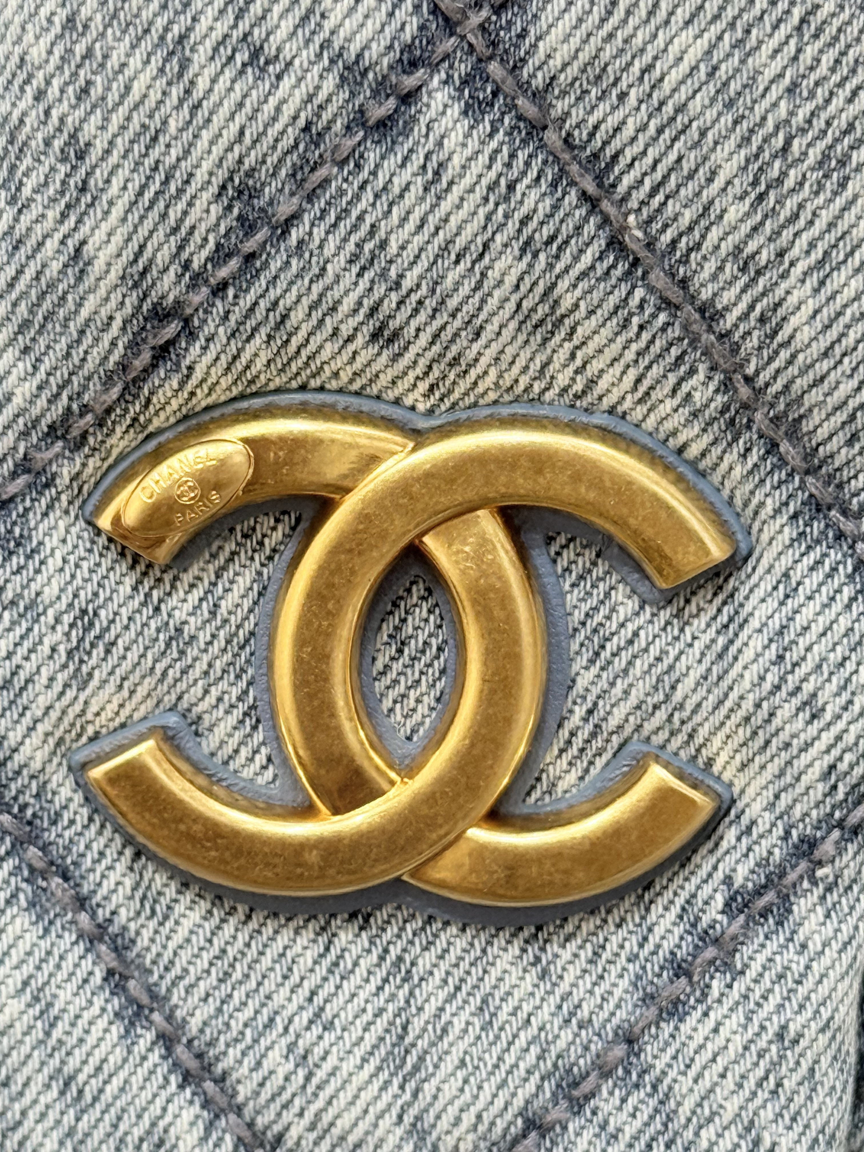 25K Bow Handle Bag（Denim） - Mocuir