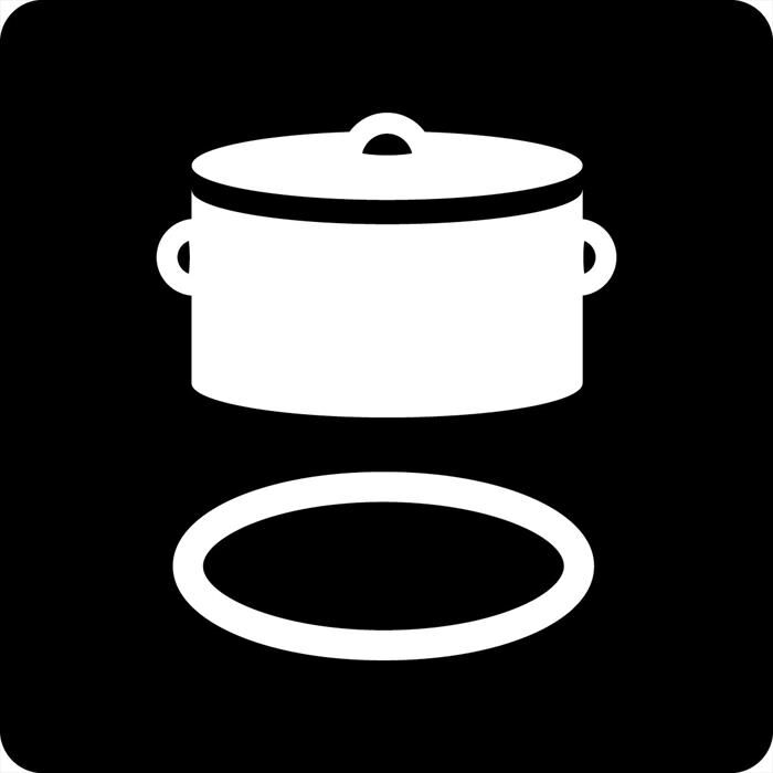 GLEM GAS - Piano elettrico - vetroceramica GTH64TCIX2-Nero Lucido