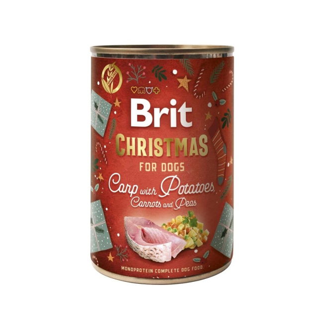 Brit Care Dog Adult Mono Protein Christmas, 400 g
